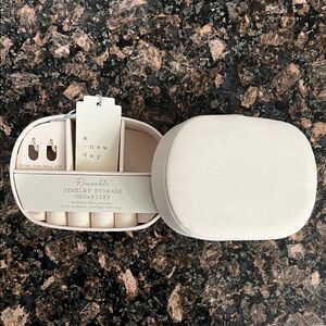A New Day Cream Jewelry Organizer
